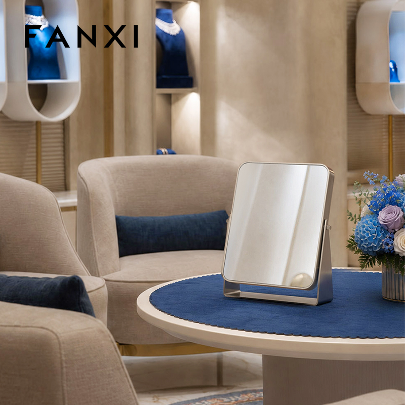 FANXI Wholesale Silvery Metal Mirror