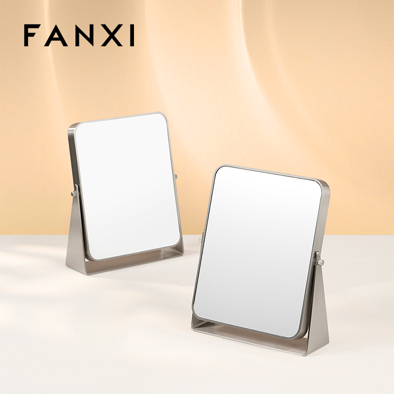FANXI Wholesale Silvery Metal Mirror