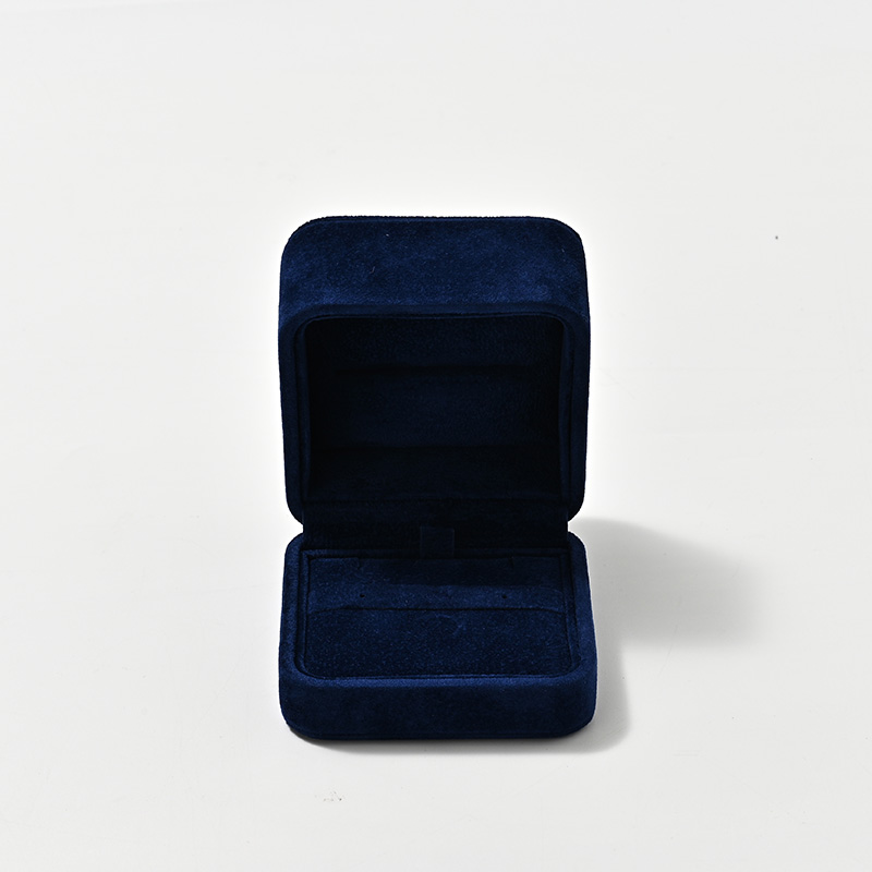 FANXI Custom Blue Velvet Jewelry Box
