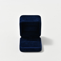 FANXI Custom Blue Velvet Jewelry Box