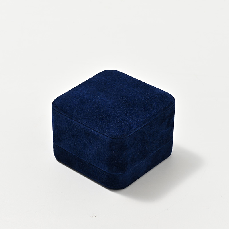 FANXI Custom Blue Velvet Jewelry Box