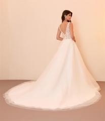 WT4679 Lace,Beading Aline
