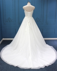 WT4556 Beading straps Aline, lace beading, Gliter tulle