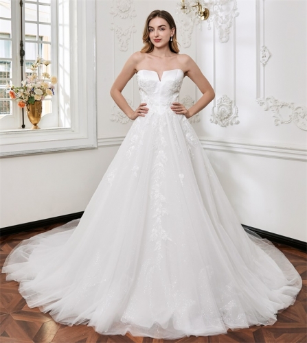WT4895 Top Satin wit