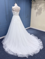 WT4695 New 3D lace Light Tulle Aline