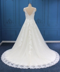 WT4686 Lovely New boning lace Aline,