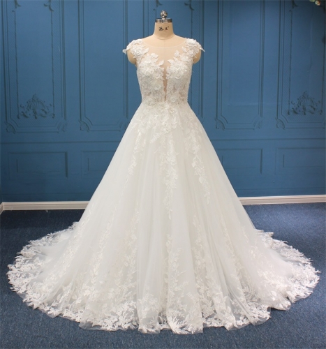 WT4678 Lace,3D flowe