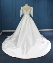WT4821 Unique design Mikado Ball Gown