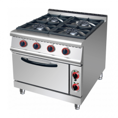 HGR 4-Burner Gas Range with Oven