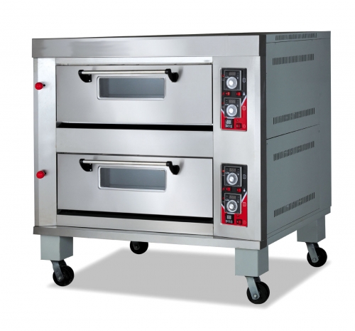 HTR-Q 2 Layer  with 4 Trays  Gas Oven