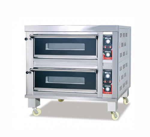 HTR-F 2 Layer  with 4 Trays Gas Oven
