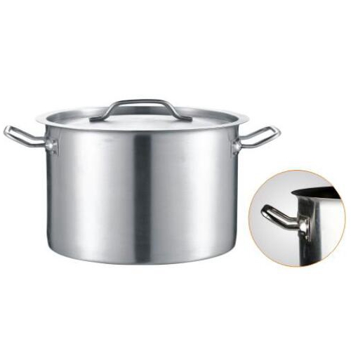 (03Style) Short Boby Stainless Steel Pot With Compound Bottom