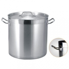 (04Style) Tall Boby Stainless Steel Pot With Compound Bottom