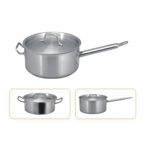 (03Style) Tall Boby Stainless Steel Sauce Pot With Compound Bottom