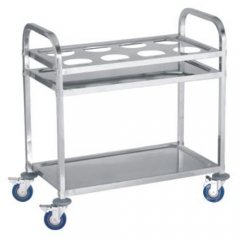 0469 Dismounting Square Tube Stainless Steel Seasoning Cart