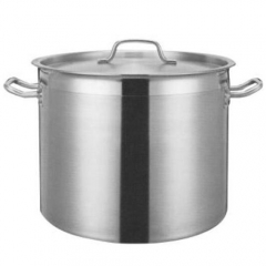 Short Body Stainless Steel Pot With Thicken Bottom