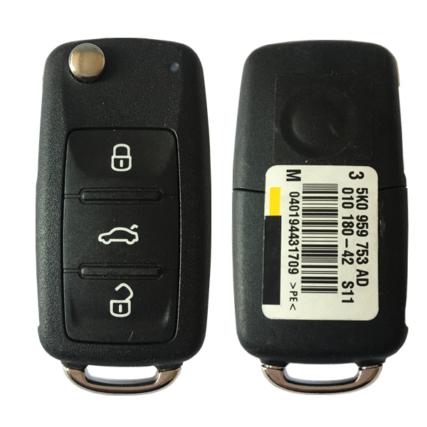 CN001026 VW Remote Key 3 Button 5K0 837 202 AF 315MHZ