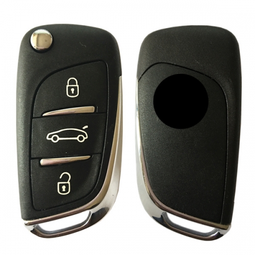 CN016018 Original Citroen C4L 3 Button Remote Key 433MHZ PCF7941 Part ...