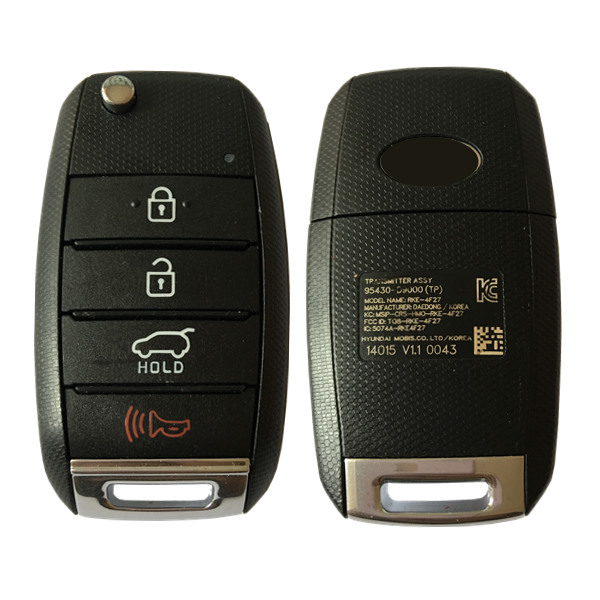 CN051023 2017 KIA Sportage Remote Flip Fob 433MHZ 4D60 95430-D9000 TQ8 ...