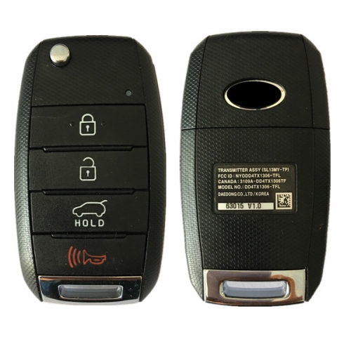 CN051068 2014-2016 KIA Sportage 4-Button Flip Key HS PN 95430-3W350 ...