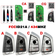 CN006133 Suitable for BMW smart remote control key 4/3+1 triple key FCC ID: N5F-...