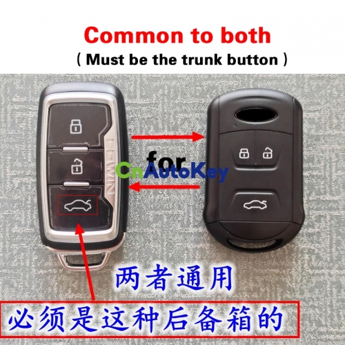 CN079028 For Kaiyi X5 smart card remote control key Universal Chery Tiggo 5 Arrizo remote control key 46 chip