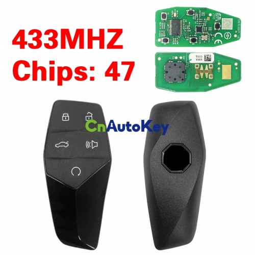 CN097016 for MG ONE smart card new MG ONE smart remote control key original 47 chip