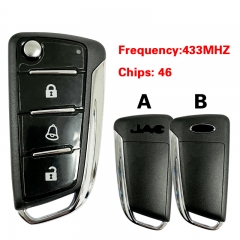 CN037005 for JAC OEM smart remote control key 433MHZ 46 chip
