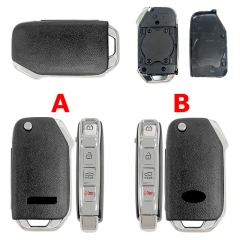 CS051047 Suitable for 2021-22 Kia Sport flip remote key case with 4 buttons FCC:...