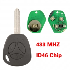 CN041001 Remote Car Key Alarm 433MHz ID46 Chip For Lada Priora Sedan Sport Kalin...