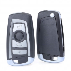 CS006065 For BMW ews system modified 4 button flip key blank with 4 track HU58
