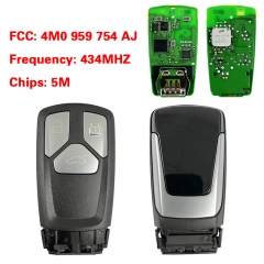 CN008216 For Audi Q7 3 Button 434Mhz FCC:4M0 959 754 AJ 5M Chip