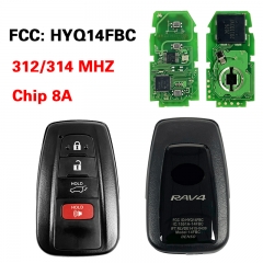 CN007379 for Toyota RAV4 2019 2020 2021 Smart Keyless Remote Key Fob Board 23145...