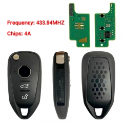 CN097018 for MG3 smart card MG3 smart remote control key 3 Buttons original 4A chip