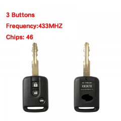 CN010086 For Renault Smart Remote Key 3 Buttons P/N:TFWB1G631 433.92MHZ 46Chip