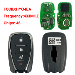 CN014131 For Chevrolet Camaro Cruze / 4-Button Smart Key / PN: 13529660 / HYQ4EA...