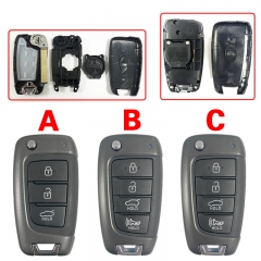 CS020064 Aftermarket Key shell For 2024 Hyundai Elantra 95430-BU200 Remote Key C...