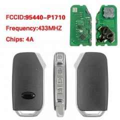 CN051371 For KIA Sportage 2024 Smart Remote Key 4 Buttons 433MHz 4A Chip Part Nu...