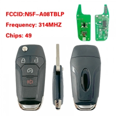CN018154 Flip Remote Key Fob For Ford ranger 315Mhz with 49 Chip