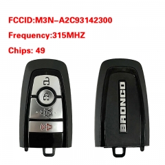 CN018155 Smart Proxy Keyless Remote Key 4 button 315MHz for Ford 2017-2020 FCC I...