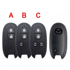 CS026032 Suitable for Mazda 2/3/4 button FCC: R74P1 Replacement Key Shell smart ...