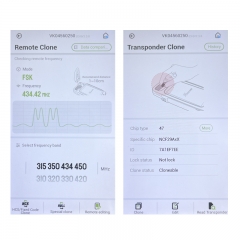 CN097020 Smart key for MG 3 button 47 Chip 434mhz