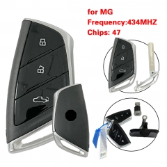 CN097020 Smart key for MG 3 button 47 Chip 434mhz