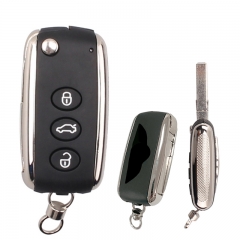 CS012001 Replacement New 3 Button Key Remote Blank Case Shell Cover Fob For Bent...