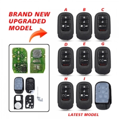 CS003064 4/5 Buttons Replacement Upgraded car rem shell For Honda New XRV CRV HR...