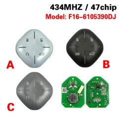 CN031009 Original 4 Button Smart key for Jetour Model: F16-6105390DJ 434MHZ 47ch...