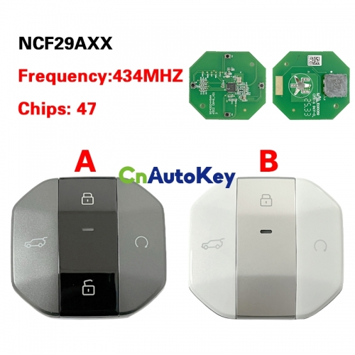 CN079027 Original Smart key for Jetour Traveller T2 car key 434 47 NCF29AXX CHIP