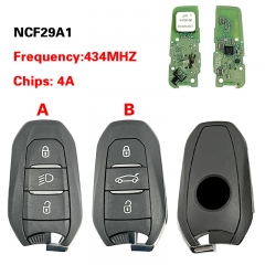 CN092008 For Alfa Remeo Smart Key 3Buttons IM3A NCF29A1 4A Chip 434MHz A3M05 A3M...