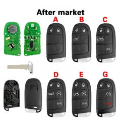 CN017045 434MHZ FCCID 85B83D62 PCF7953M Chip Remote Car Key for Fiat 500 500L 50...