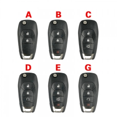 CS014020 2/3/4 Button Auto Key Car Key For Chevrolet Cruze Aveo Malibu Chevy 201...